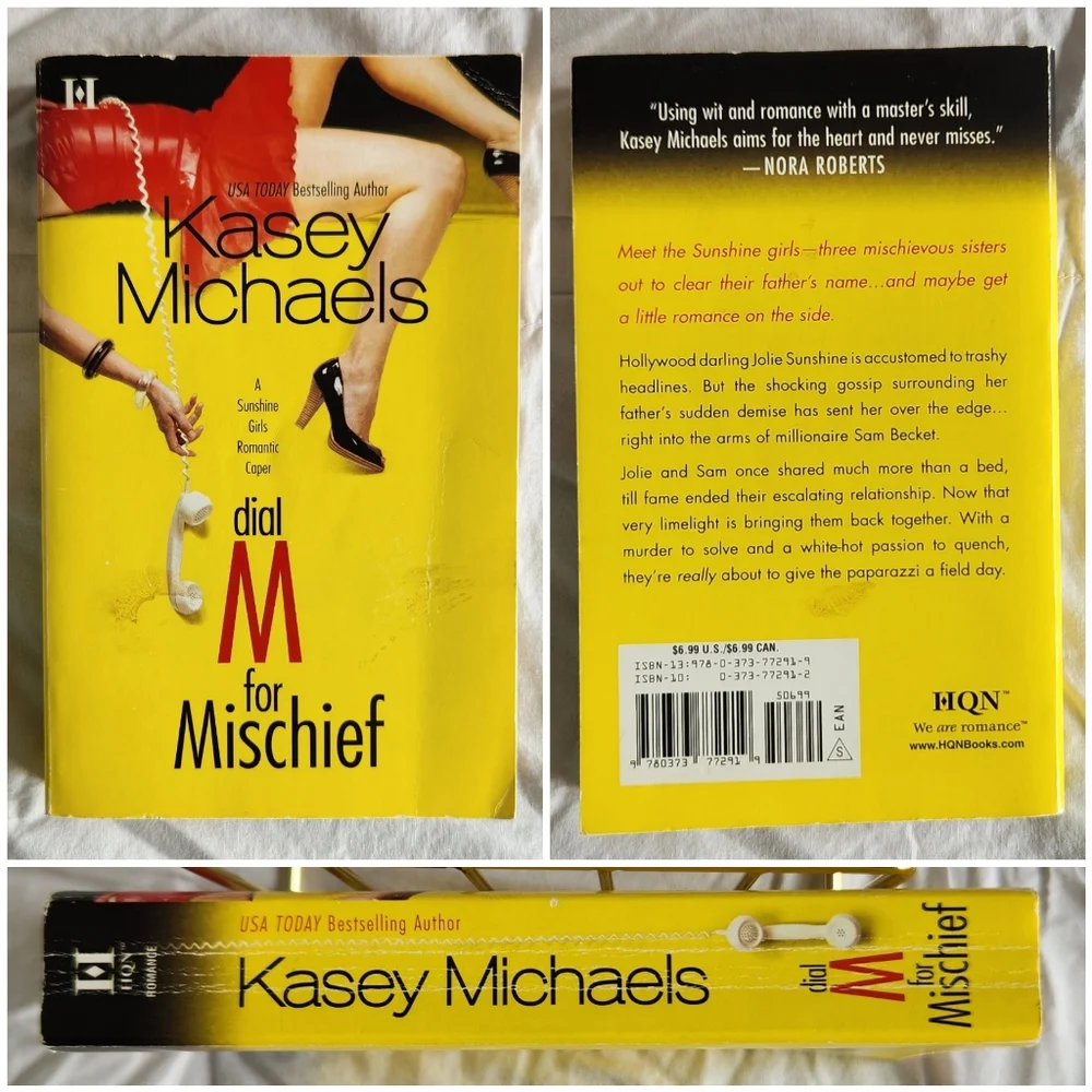 The Sunshine Girls by Kasey Michaels Paperback Books 1st Edition GOOD Condition